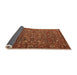 Sideview of Oriental Orange Traditional Rug, urb2333org