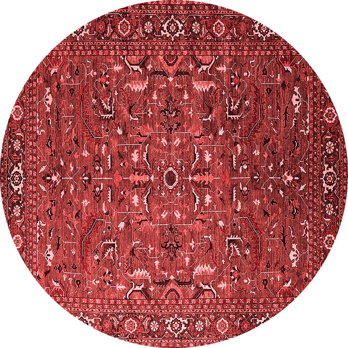 Oriental Red Traditional Rug, urb2333red