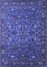 Oriental Blue Traditional Rug, urb2333blu