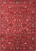 Oriental Red Traditional Area Rugs