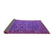 Sideview of Oriental Purple Traditional Rug, urb2333pur