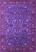 Oriental Purple Traditional Rug, urb2333pur