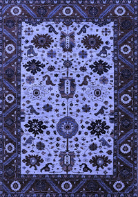 Oriental Blue Traditional Rug, urb2334blu