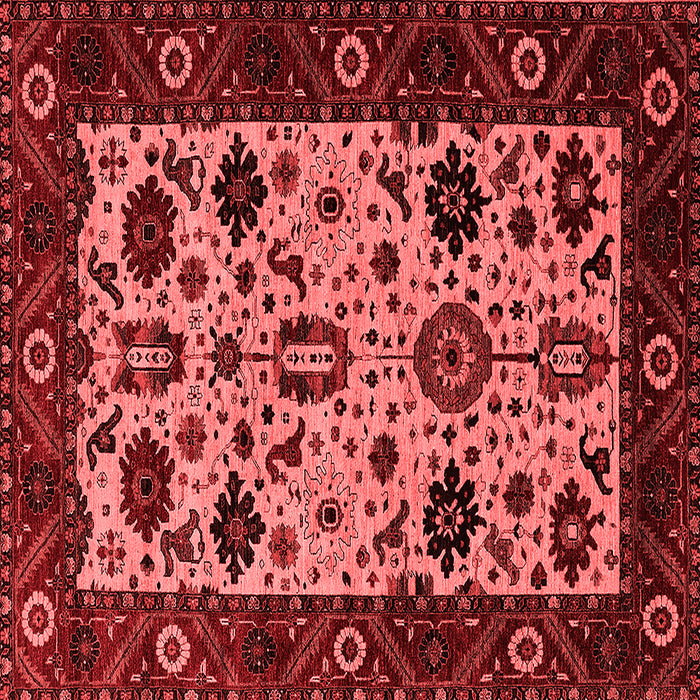 Oriental Red Traditional Rug, urb2334red