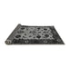 Sideview of Oriental Gray Traditional Rug, urb2334gry