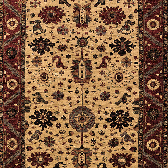 Oriental Brown Traditional Rug, urb2334brn