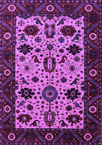 Oriental Purple Traditional Rug, urb2334pur