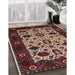 Machine Washable Industrial Modern Deep Red Rug in a Family Room, wshurb2334