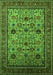 Oriental Green Industrial Rug, urb2335grn