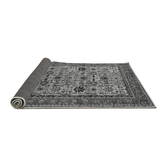 Sideview of Oriental Gray Industrial Rug, urb2335gry