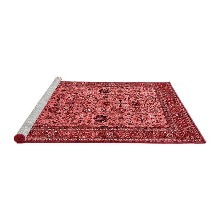 Industrial Red Washable Rugs