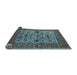 Sideview of Oriental Light Blue Industrial Rug, urb2335lblu