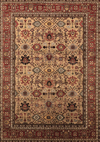 Oriental Brown Industrial Rug, urb2335brn