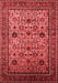 Oriental Red Industrial Area Rugs