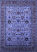 Oriental Blue Industrial Rug, urb2335blu