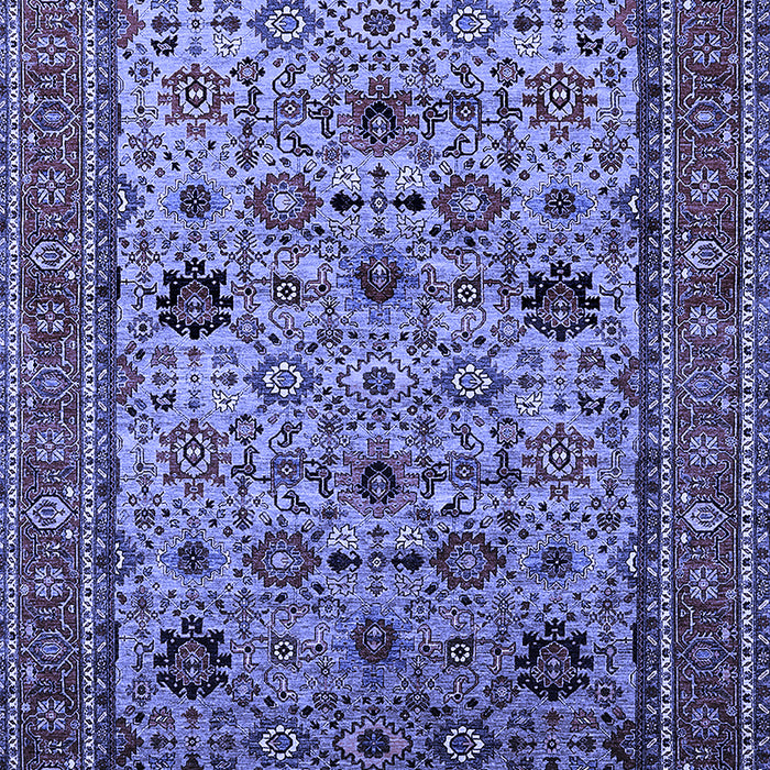 Oriental Blue Industrial Rug, urb2335blu