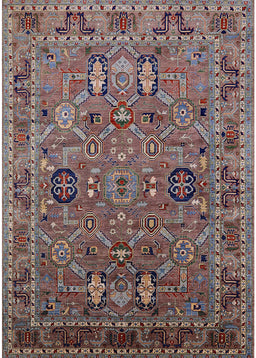 Machine Washable Industrial Modern Sepia Brown Rug, wshurb2336