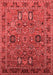 Oriental Red Traditional Area Rugs