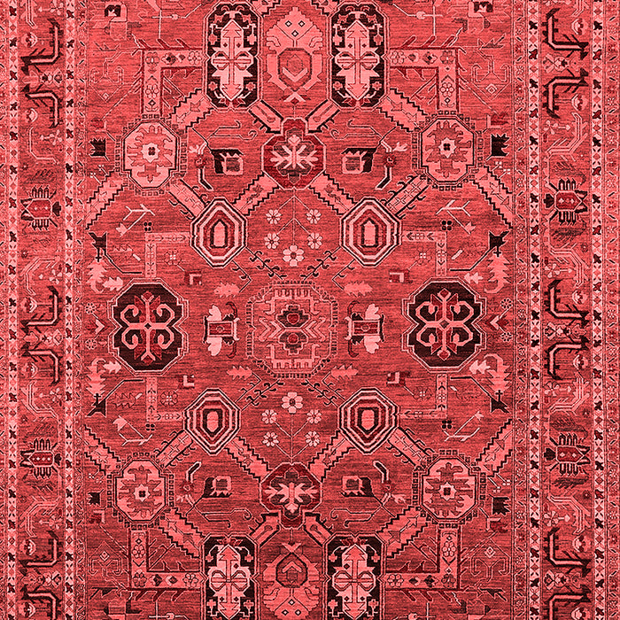 Oriental Red Traditional Area Rugs