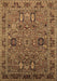 Oriental Brown Traditional Rug, urb2336brn
