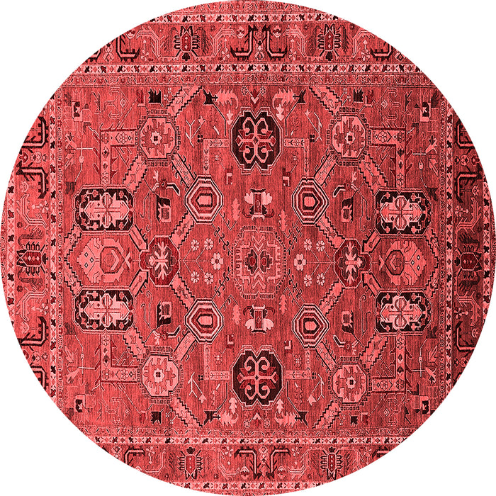 Oriental Red Traditional Rug, urb2336red