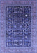 Oriental Blue Industrial Rug, urb2337blu