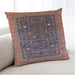 Lifestyle Image of Mid-Century Modern Urban Square Camel Brown Throw Pillow, 18 inch by 18 inch, pwurb2337