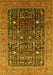 Oriental Yellow Industrial Rug, urb2337yw