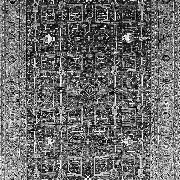 Oriental Gray Industrial Rug, urb2337gry