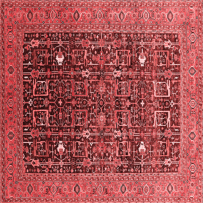 Oriental Red Industrial Rug, urb2337red