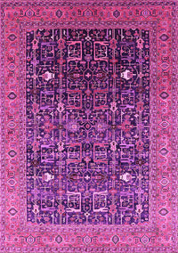 Oriental Pink Industrial Rug, urb2337pnk