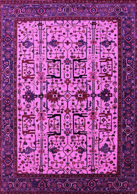 Oriental Pink Traditional Rug, urb2338pnk