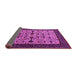 Sideview of Oriental Pink Traditional Rug, urb2338pnk