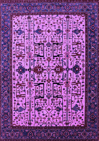 Oriental Purple Traditional Rug, urb2338pur