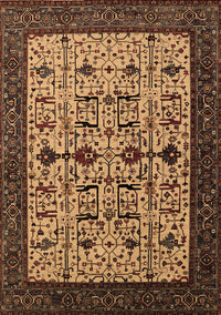 Oriental Brown Traditional Rug, urb2338brn