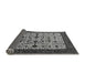 Sideview of Oriental Gray Traditional Rug, urb2338gry