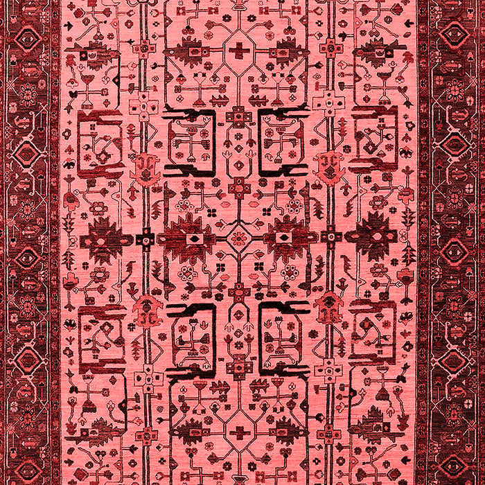 Oriental Red Traditional Area Rugs