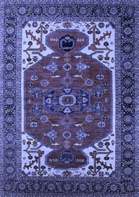 Persian Blue Traditional Rug, urb2339blu