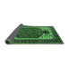 Sideview of Persian Emerald Green Traditional Rug, urb2339emgrn