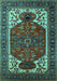 Persian Turquoise Traditional Rug, urb2339turq