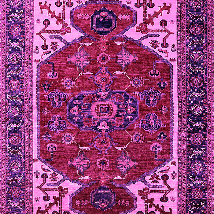 Machine Washable Persian Pink Traditional Rug, wshurb2339pnk