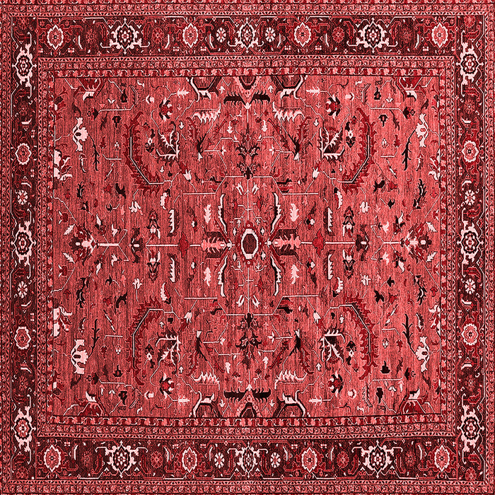 Oriental Red Industrial Rug, urb2340red