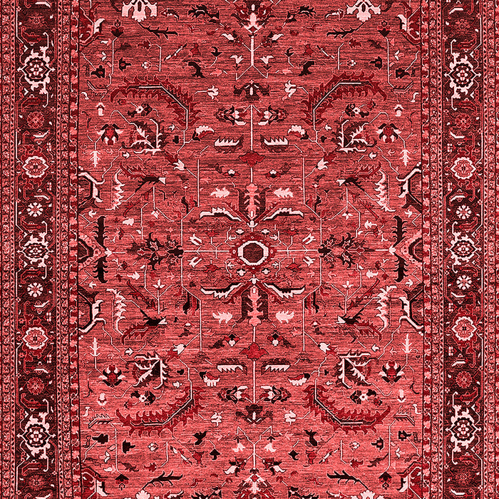 Oriental Red Industrial Area Rugs