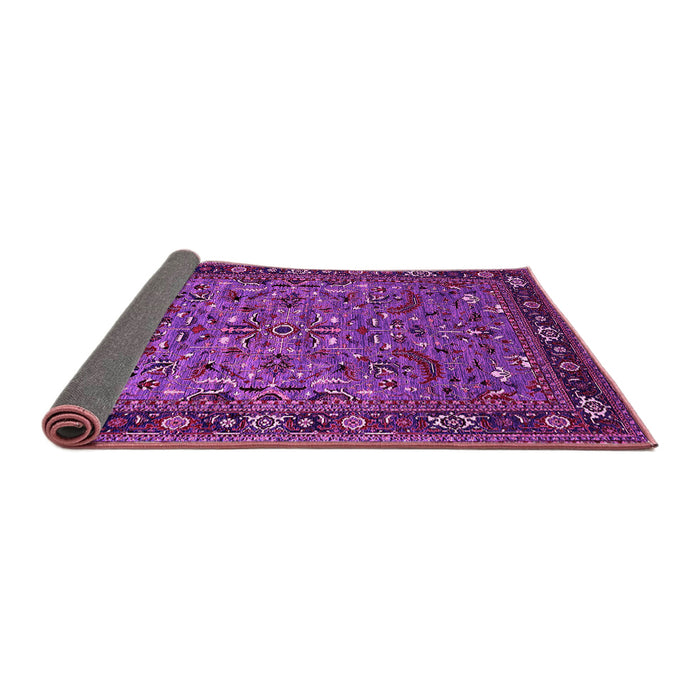 Sideview of Oriental Pink Industrial Rug, urb2340pnk