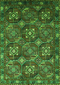 Oriental Green Industrial Rug, urb2341grn