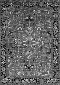 Oriental Gray Traditional Rug, urb2342gry