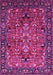 Oriental Pink Traditional Rug, urb2342pnk