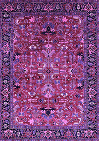 Oriental Purple Traditional Rug, urb2342pur