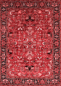 Oriental Red Traditional Rug, urb2342red