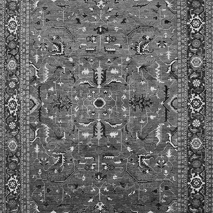 Oriental Gray Traditional Rug, urb2343gry